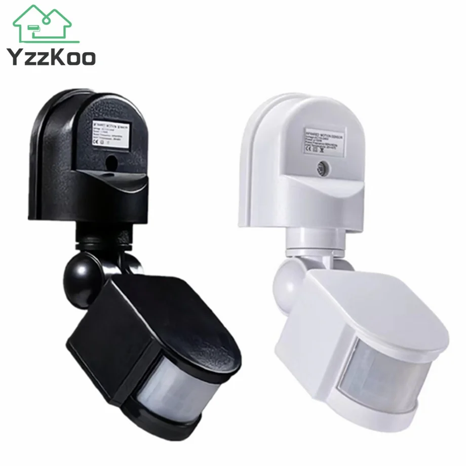 Outdoor Lighting Timer Switch - LED Light Motion Sensor 85-265V Automatic