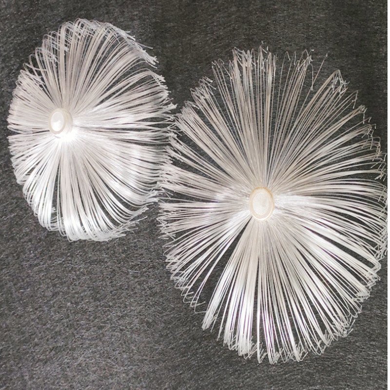 Outdoor Lighting Chandelier - 5Pcs Dandelion Jellyfish Fiber Optic Chandelier