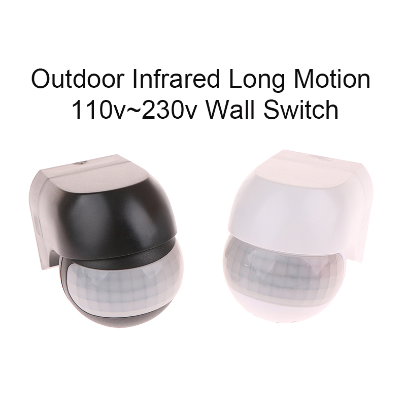 Outdoor Lighting Timer Switch - Outdoor Infrared Long Motion AC100V~240V Wall