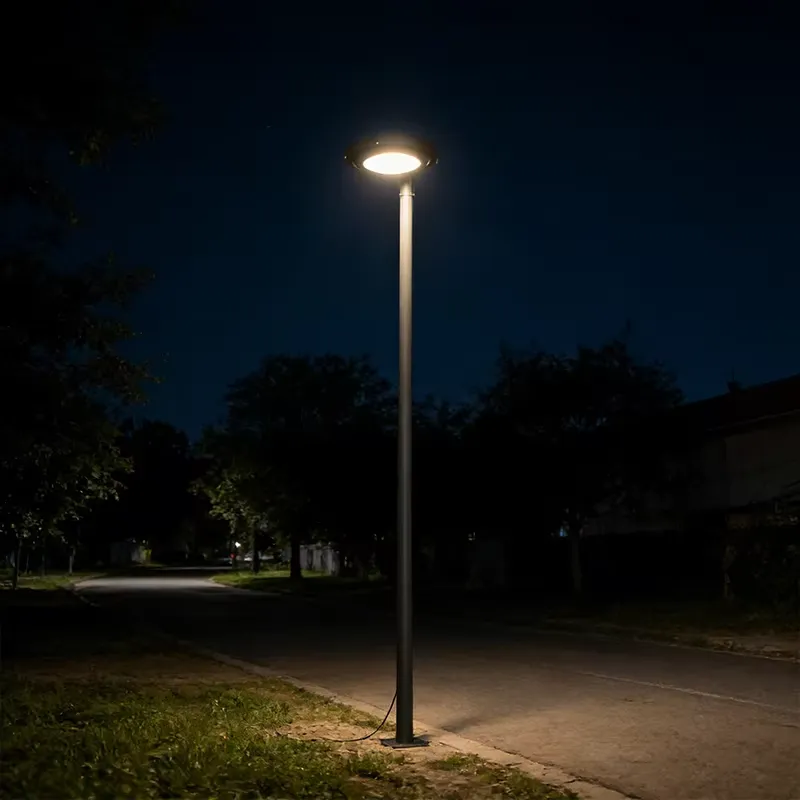 Outdoor Lighting Ip65 - LED Garden Lamp with Steel Pole