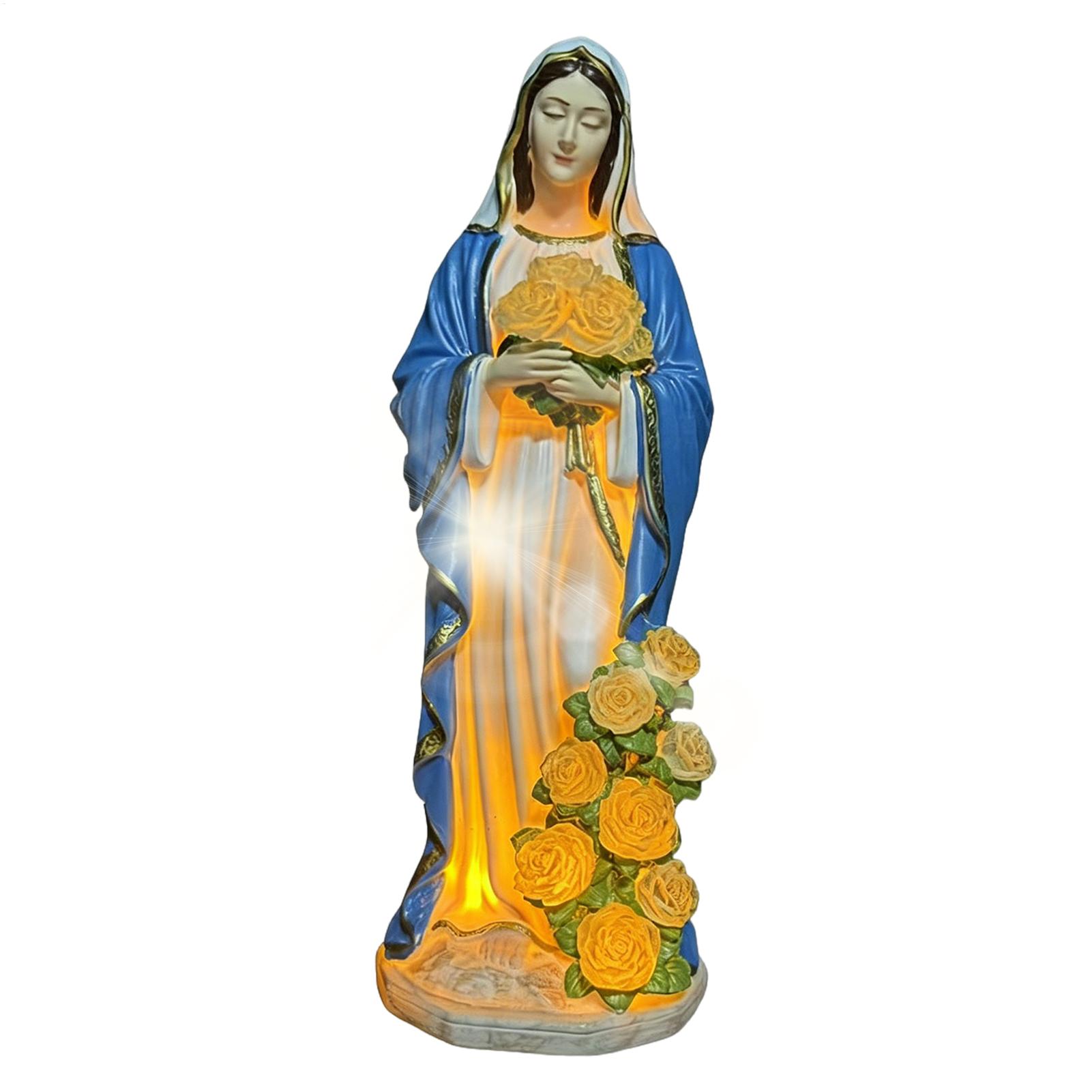 Outdoor Lighting For Backyard - Virgin Mary Garden Light Garden Decor