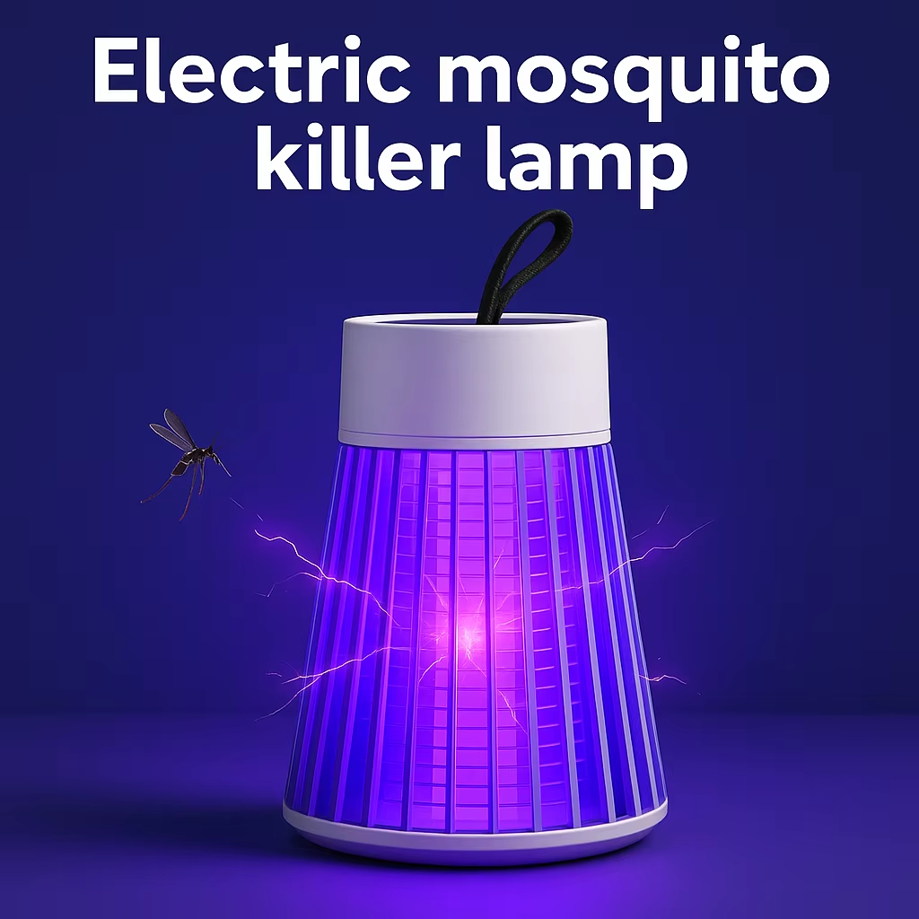 Outdoor Lighting Nearby - Electric Mosquito Killer Lamp 2-in-1 USB