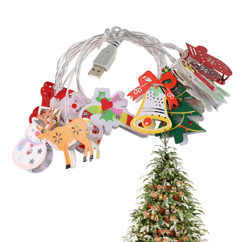 Solar Fairy String - Holiday String Lights Cartoon LED Indoor