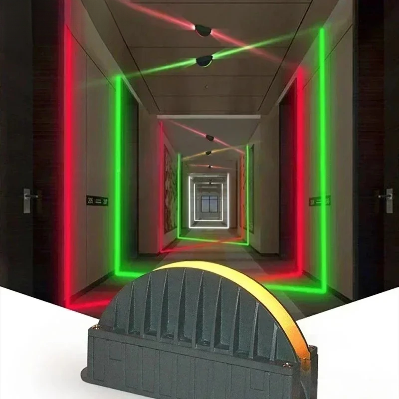 Outdoor Lighting Accent - ShinyYing LED Linear Wall Lamp, Aluminum