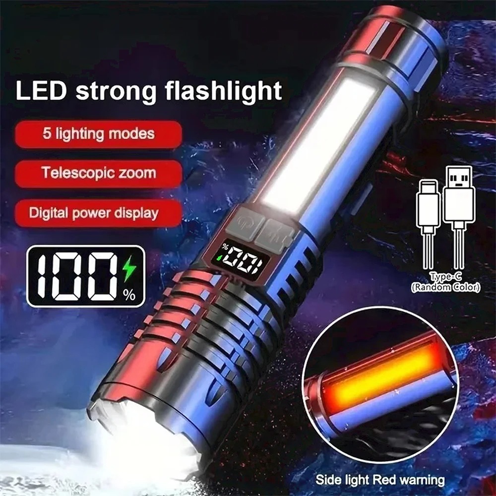 Outdoor Lighting Nearby - Heinast High Power LED Flashlight Powerful