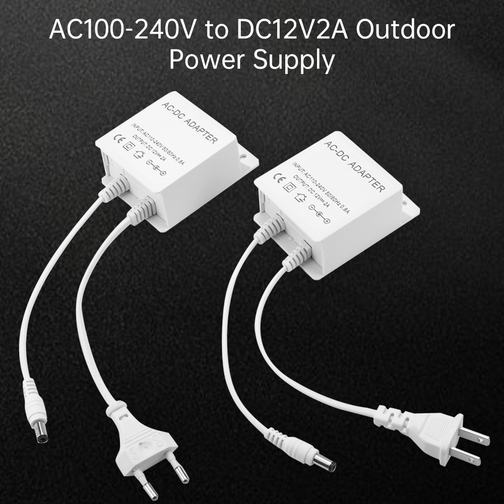DC12V 2A EU Plug Adapter Secur - Outdoor Lighting Socket 评论和价格