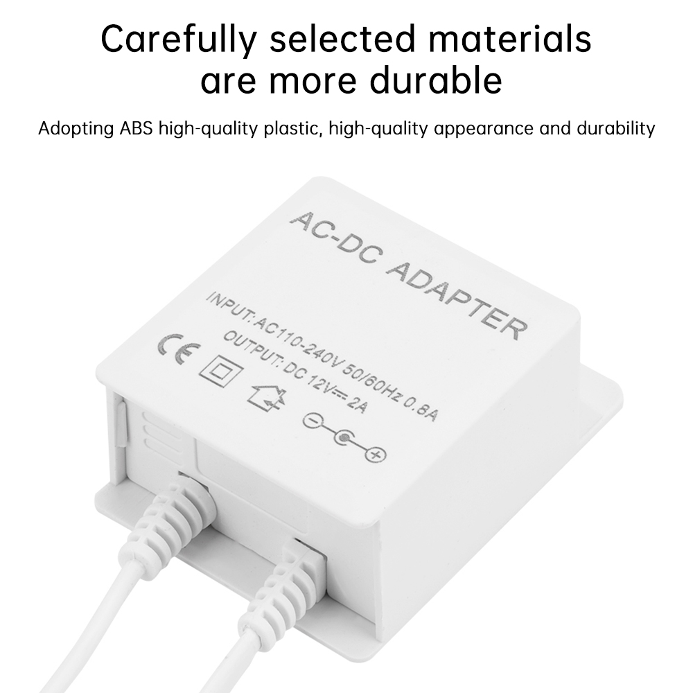 DC12V 2A EU Plug Adapter Secur - Outdoor Lighting Socket 评论和价格