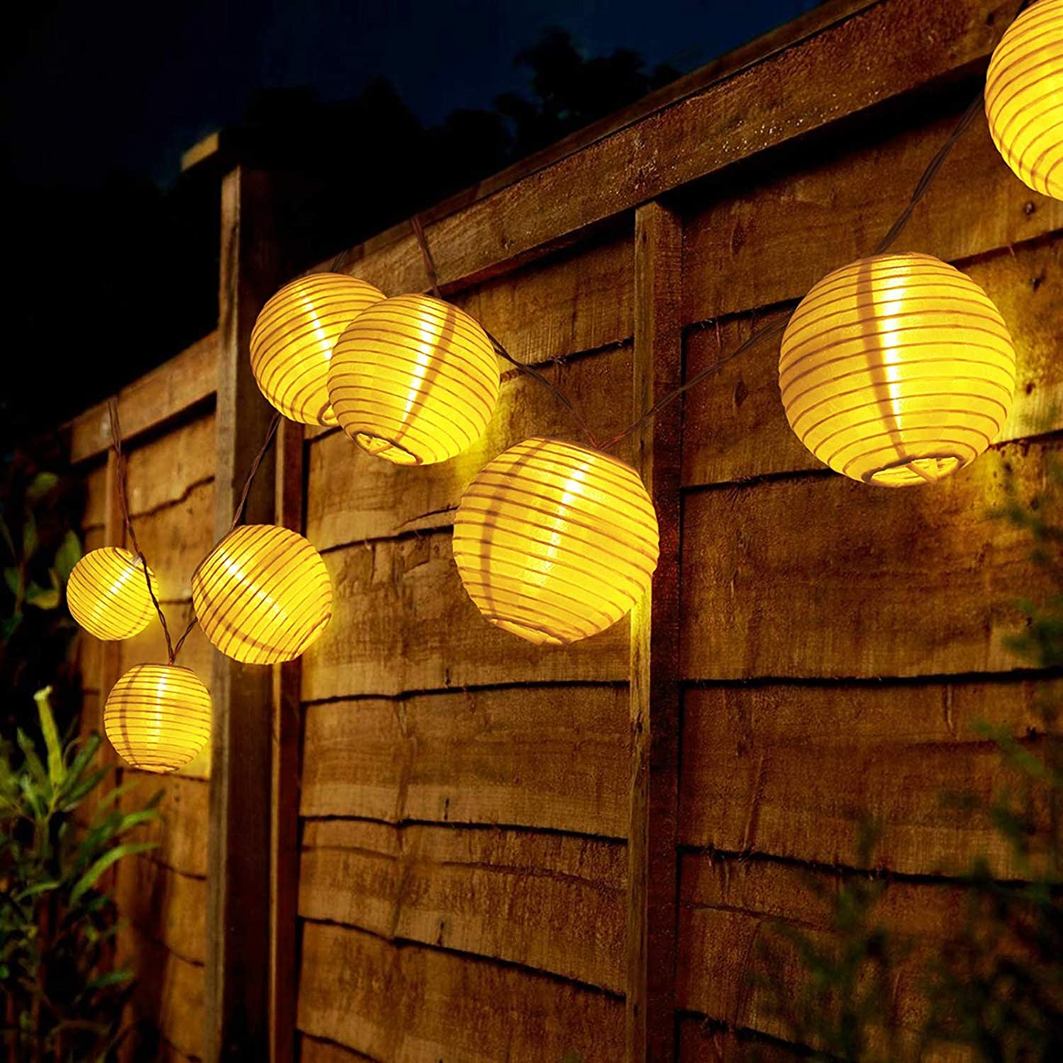 Waterproof Lantern Solar Strin - Solar Fairy String 评论和价格