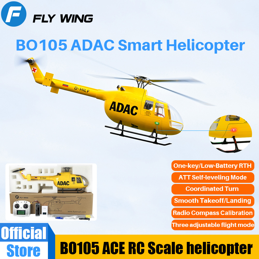 FLY WING BO105 Scale Helicopte - Outdoor Lighting Options 评论和价格