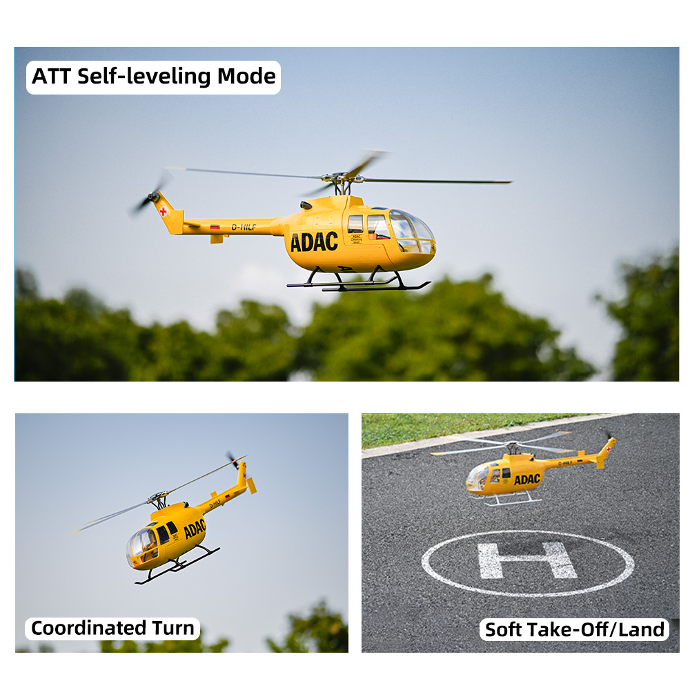 FLY WING BO105 Scale Helicopte - Outdoor Lighting Options 评论和价格