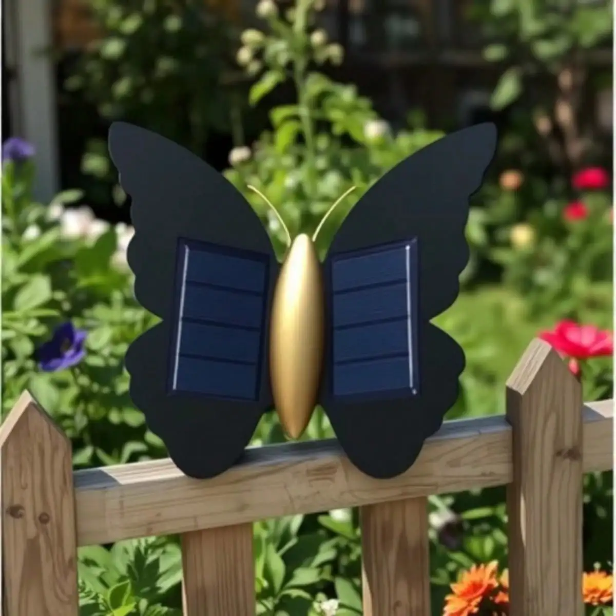 1-5PCS Solar Butterfly Wall Li - Outdoor Lighting Accent 评论和价格