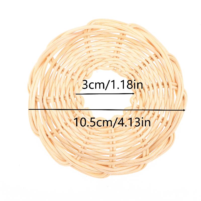 2Pcs Handwoven Rattan Lampshad - Outdoor Lighting Chandelier 评论和价格