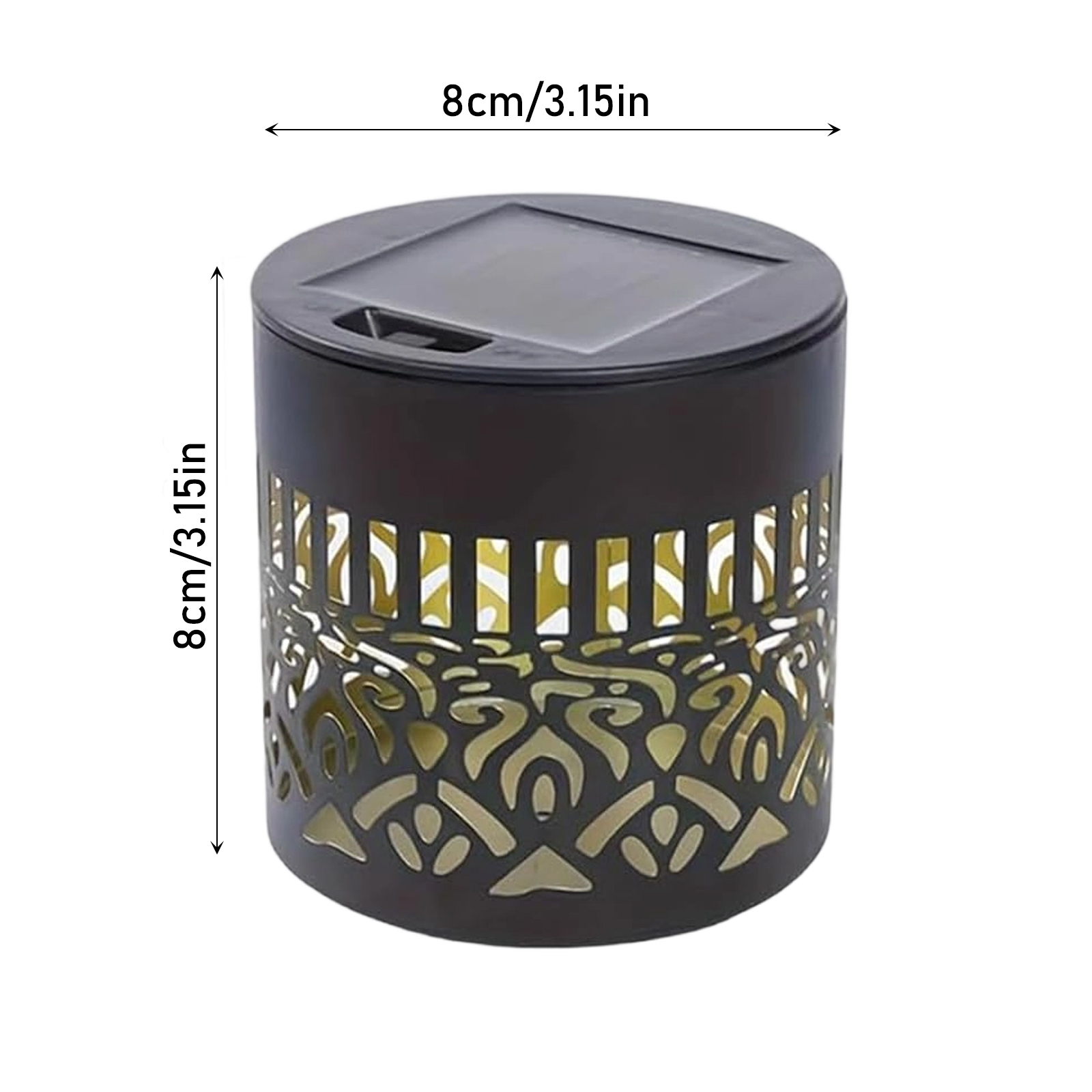 1/2/3/5PCS Solar Mandala Light - Outdoor Lighting For Backyard 评论和价格