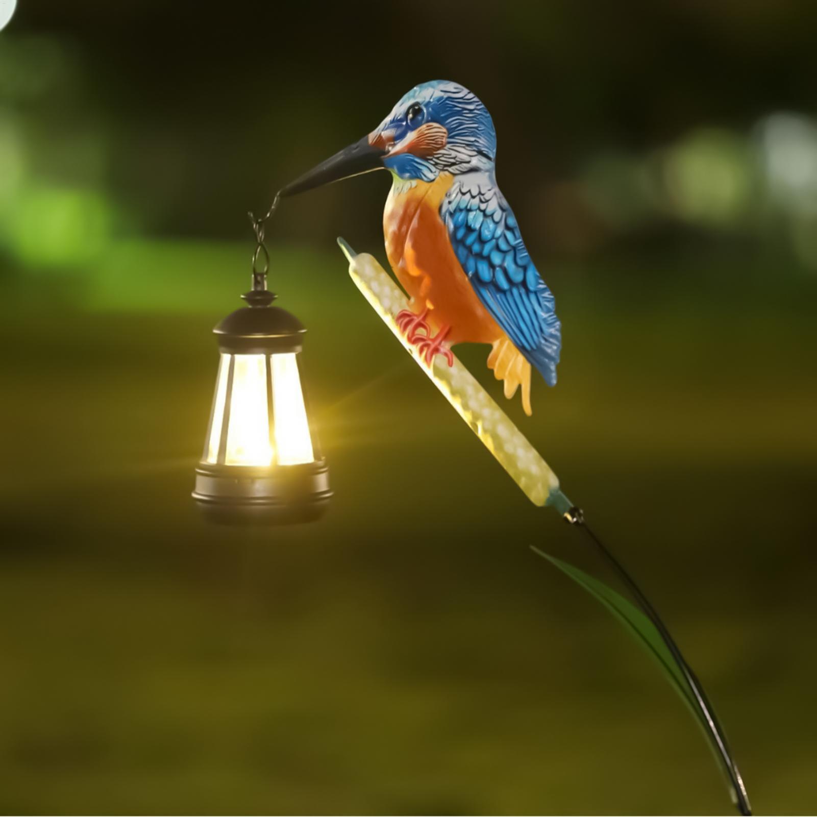 Solar Powered Kingfisher Light - Outdoor Lighting For Backyard 评论和价格