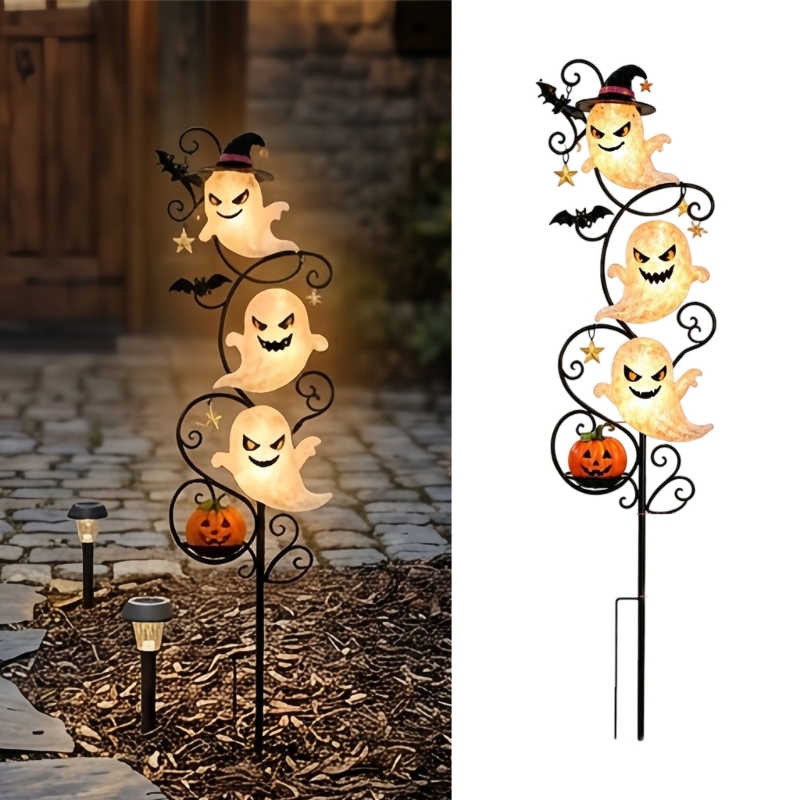 Solar Halloween Yard Stake Lig - Outdoor Lighting Accent 评论和价格