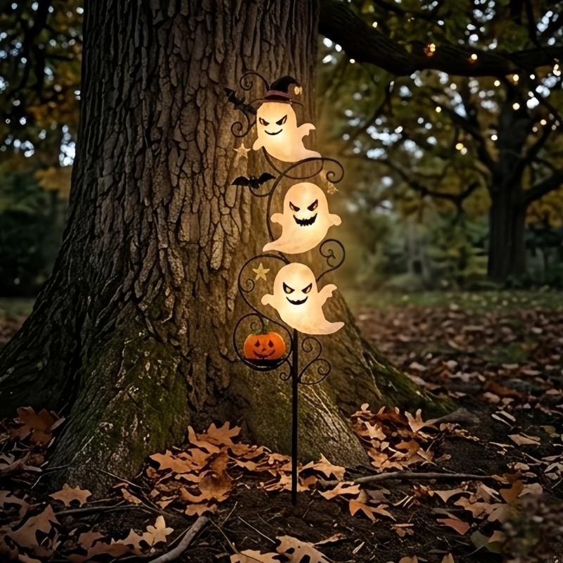 Solar Halloween Yard Stake Lig - Outdoor Lighting Accent 评论和价格