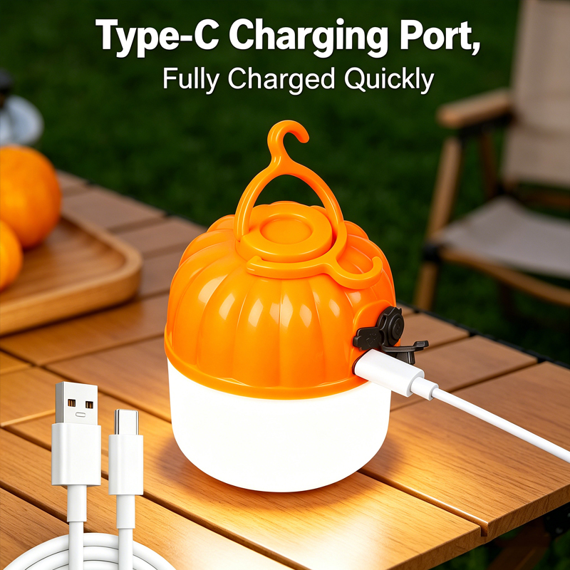 Mini Portable LED Pumpkin Bulb - Outdoor Lighting Landscape 评论和价格