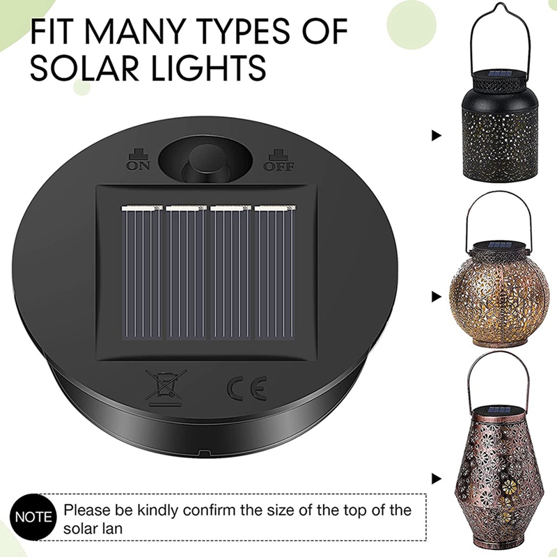 6 Pcs Solar Lights Replacement - Outdoor Lighting For Backyard 评论和价格