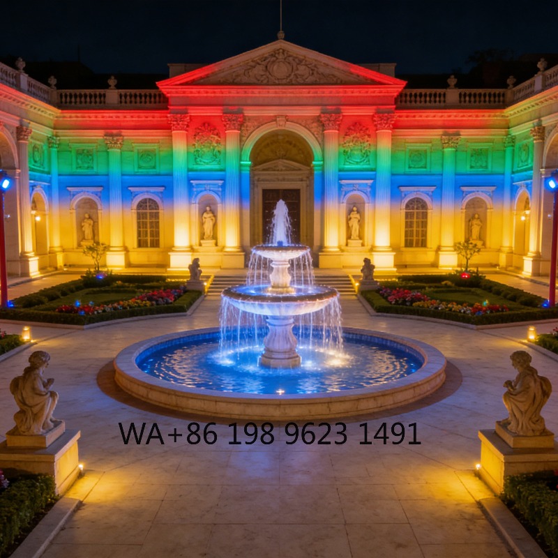 52W RGB IP65 Aluminum DMX Floo - Outdoor Lighting Ip65 评论和价格