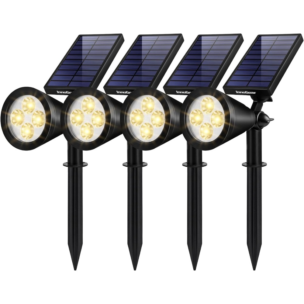 Solar Lights Outdoor, Warm Whi - Outdoor Lighting Options 评论和价格