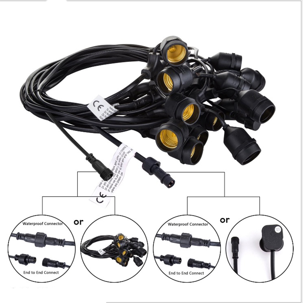 10m 15m Heavy Led String Light - Outdoor Lighting Socket 评论和价格