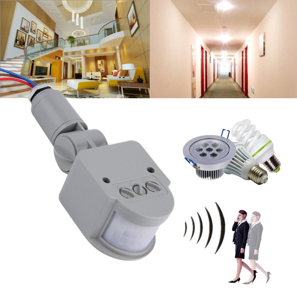 Hot 220V 12V Motion Detector M - Outdoor Lighting Timer Switch 评论和价格