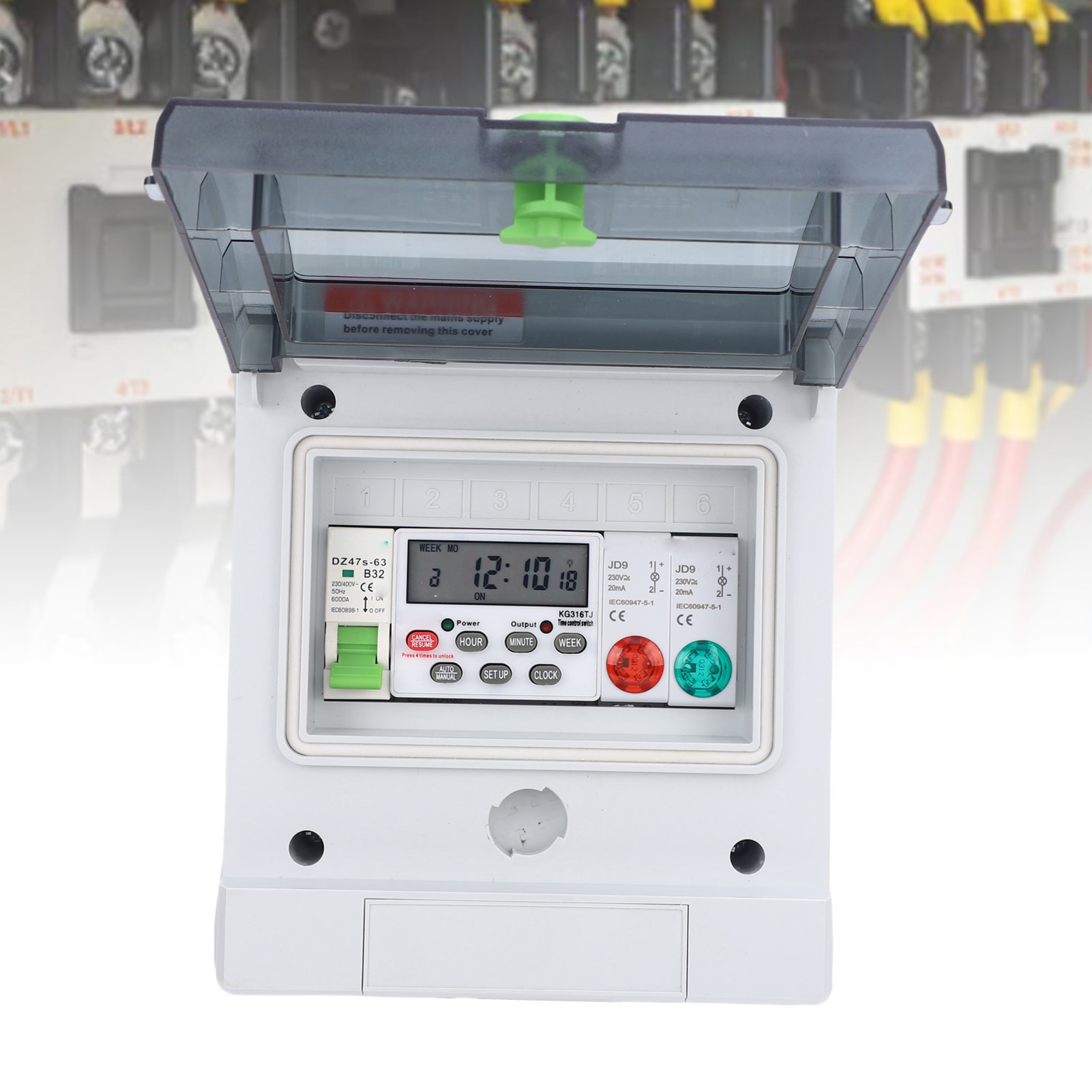 Outdoor Water Proof Distributi - Outdoor Lighting Timer Switch 评论和价格