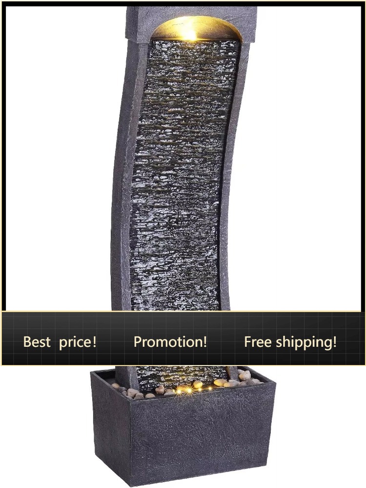 Bestseller38.58 in. Modern Cur - Outdoor Lighting Accent 评论和价格