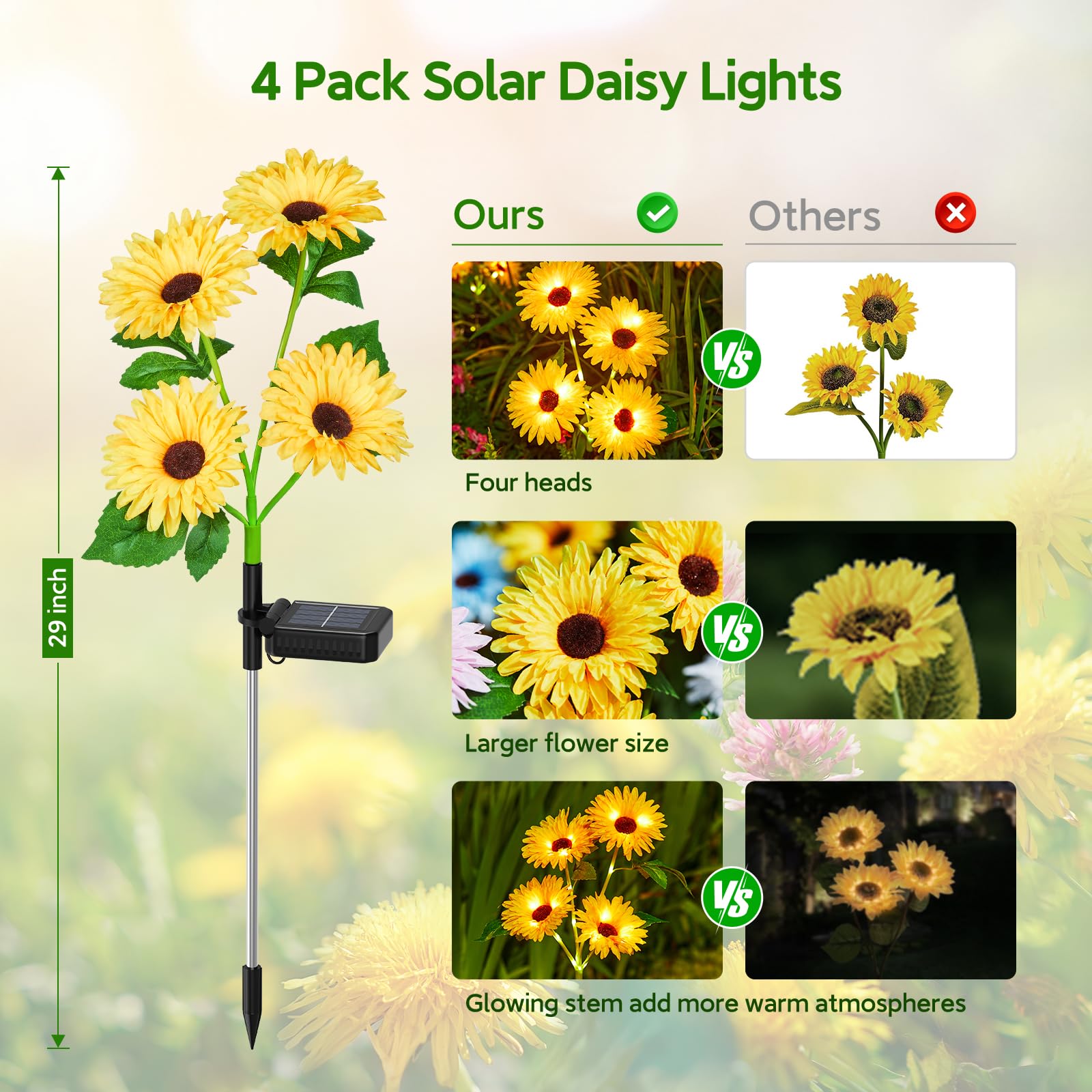 Solar Outdoor Garden Lights, 1 - Outdoor Lighting Pathway 评论和价格