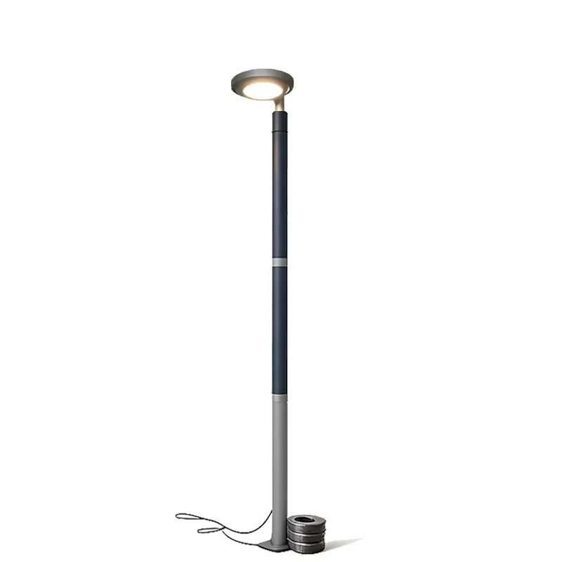 LED Garden Lamp with Steel Pol - Outdoor Lighting Ip65 评论和价格