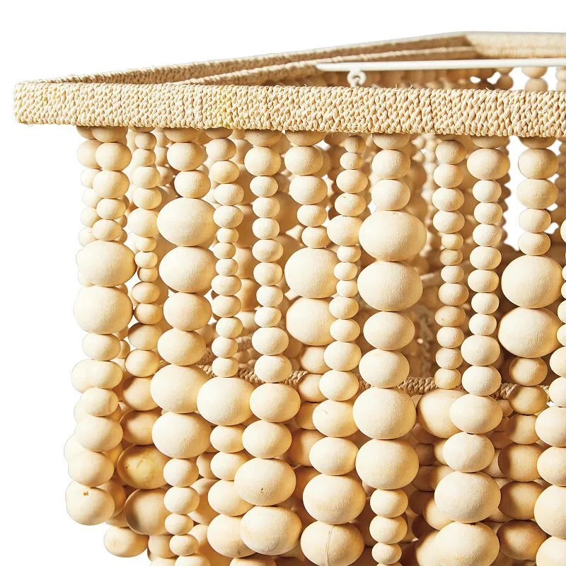 Bohemian Wood Bead Chandelier  - Outdoor Lighting Chandelier 评论和价格