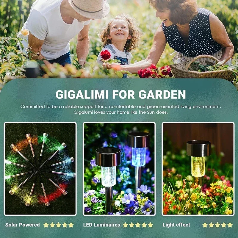 Solar Outdoor Lights Garden La - Outdoor Lighting For Backyard 评论和价格