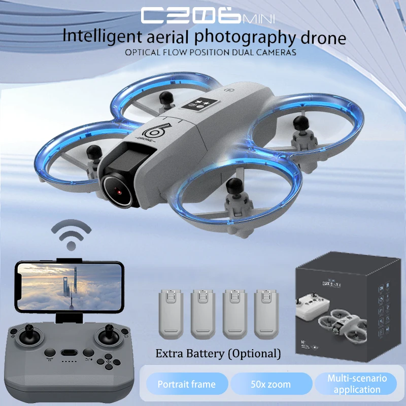 CZ06 Mini RC Quadcopter Drone  - Outdoor Lighting Box 评论和价格