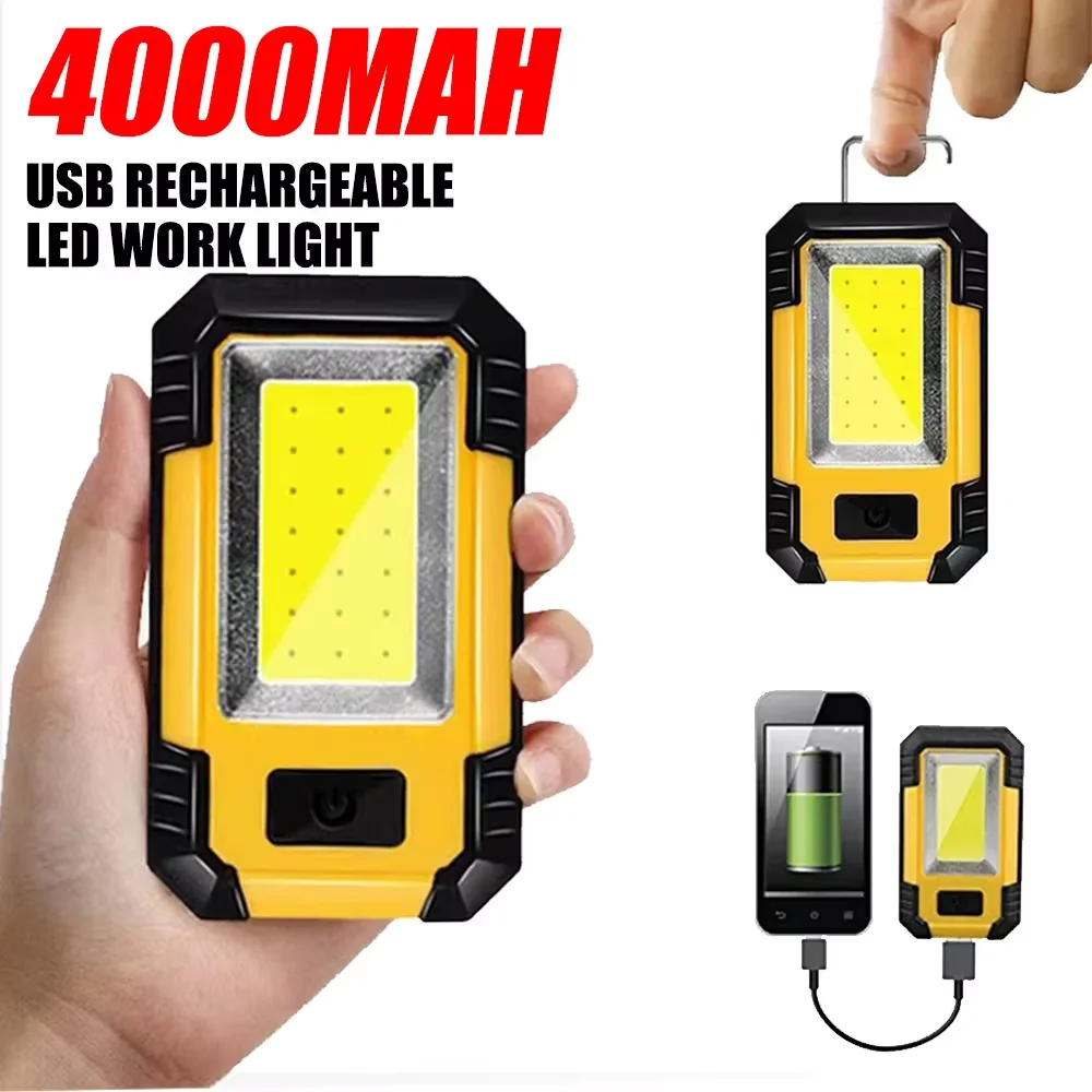 Rechargeable 4000MaH Work Ligh - Outdoor Lighting Landscape 评论和价格