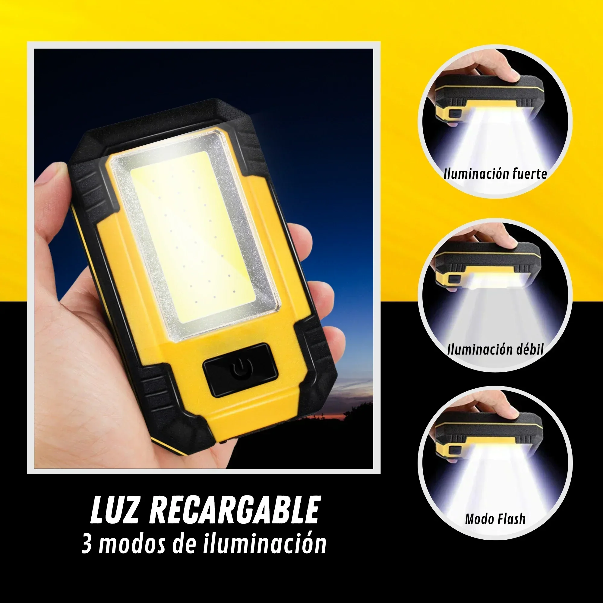 Rechargeable 4000MaH Work Ligh - Outdoor Lighting Landscape 评论和价格