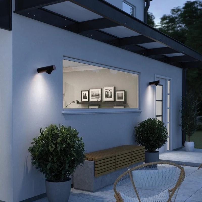 SANDYHA Modern LED Wall Lamp U - Outdoor Lighting Accent 评论和价格