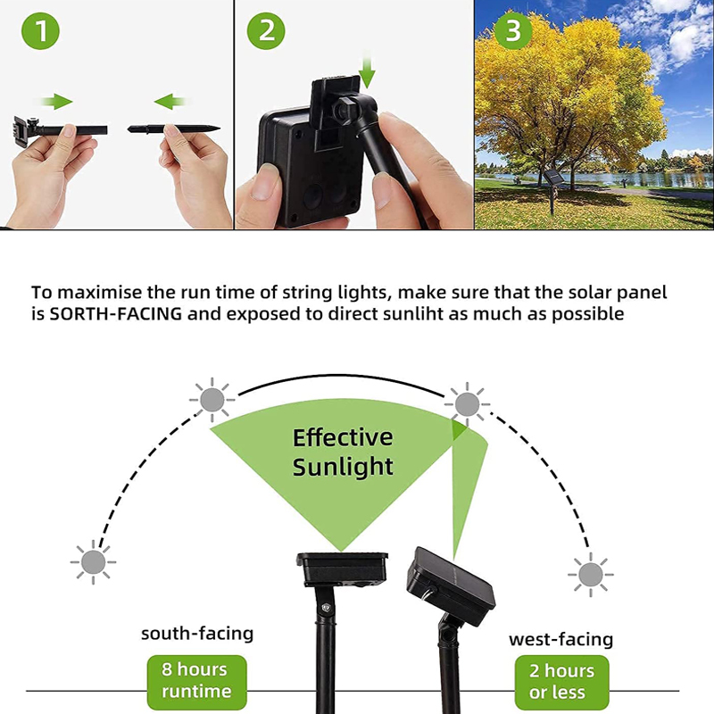 Solar LED String Lights Outdoo - Solar Fairy String 评论和价格
