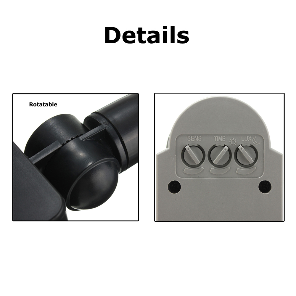 Motion Sensor 220V 12V Motion  - Outdoor Lighting Timer Switch 评论和价格