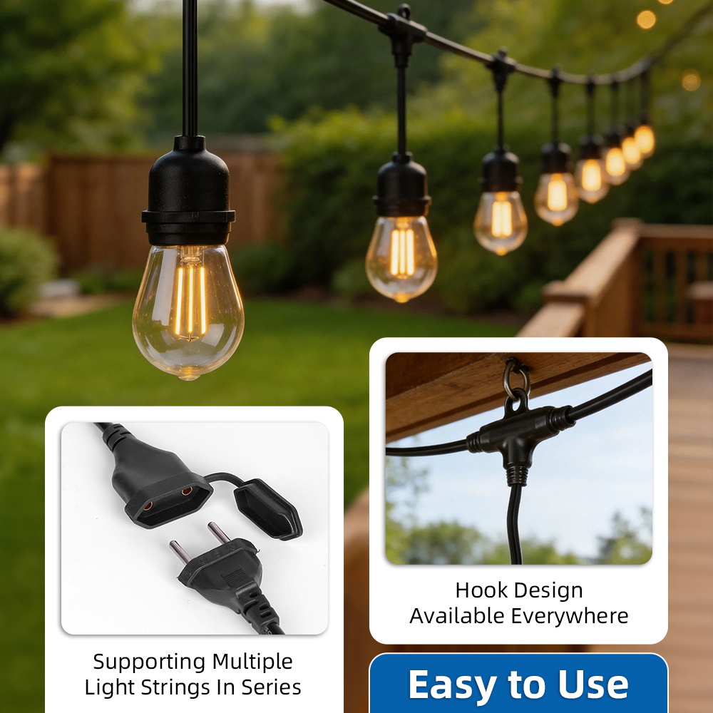 Outdoor Garden String Light De - Outdoor Lighting Options 评论和价格