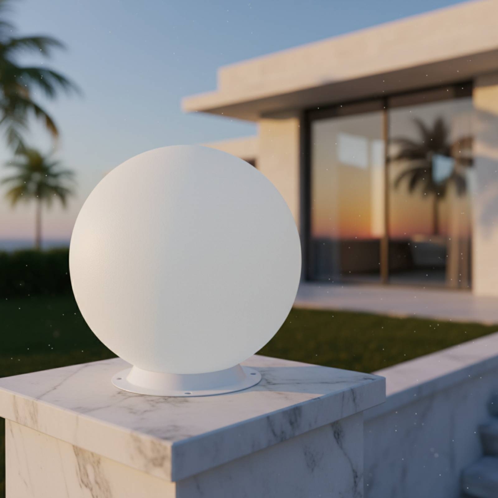 Solar Post Cap Light Dusk to D - Outdoor Lighting Ip65 评论和价格