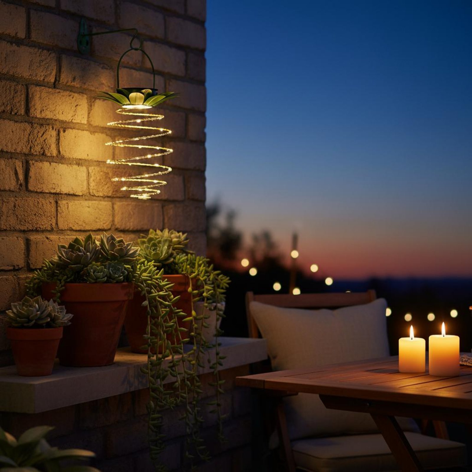 2 Pieces Solar Pineapple Lamp  - Outdoor Lighting Landscape 评论和价格