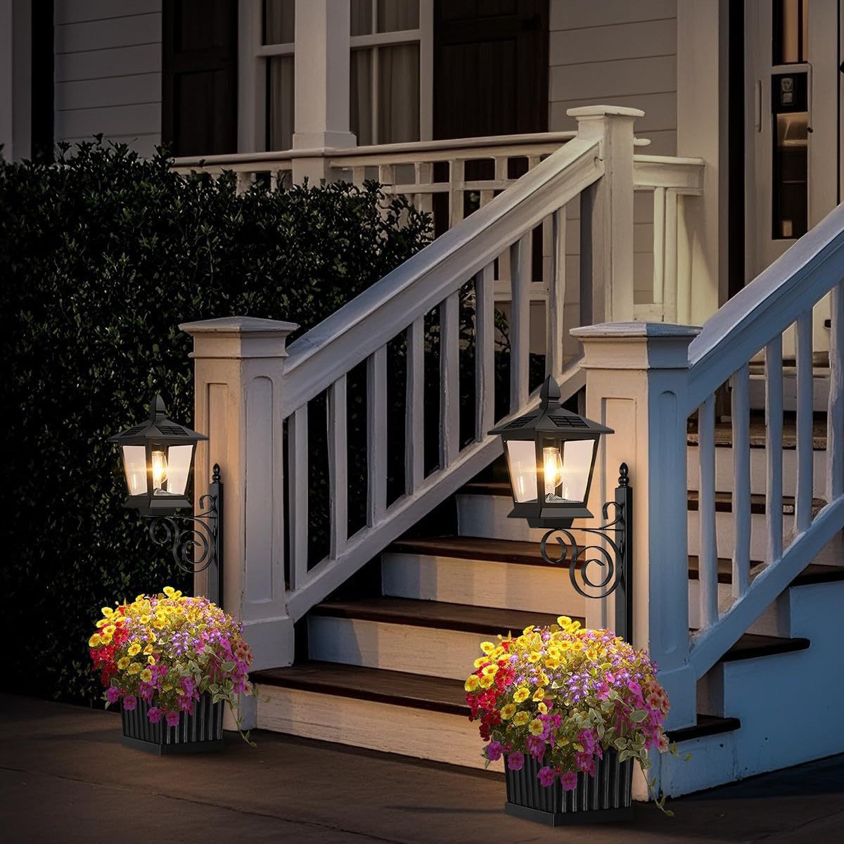 2 in 1 Solar Planter Lamp Wate - Wall Lighting Outdoor 评论和价格
