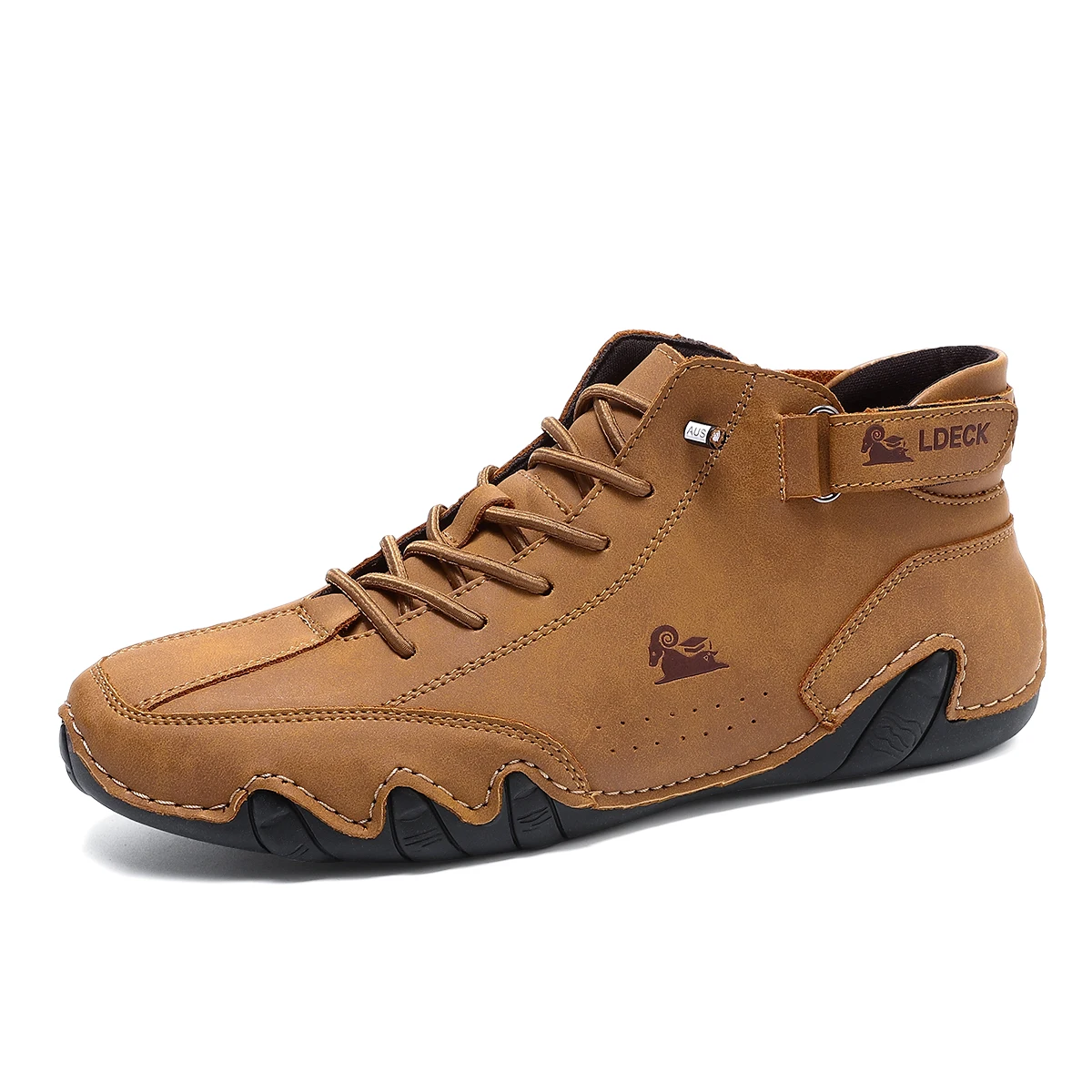 Men's Genuine Leather Shoes An - Outdoor Lighting Round 评论和价格