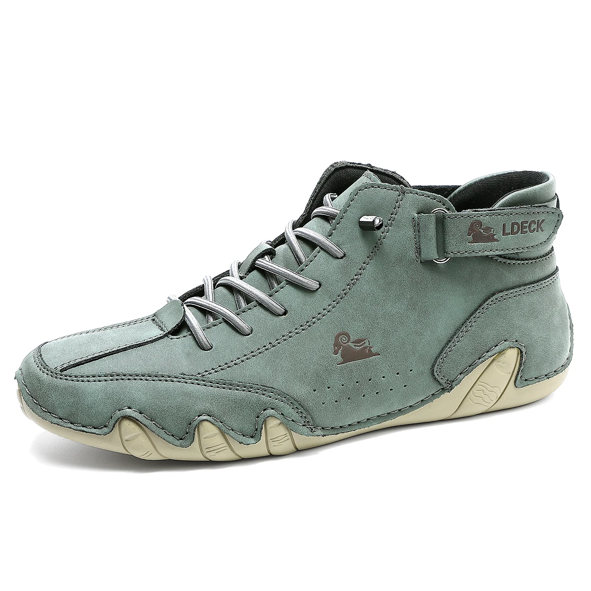 Men's Genuine Leather Shoes An - Outdoor Lighting Round 评论和价格