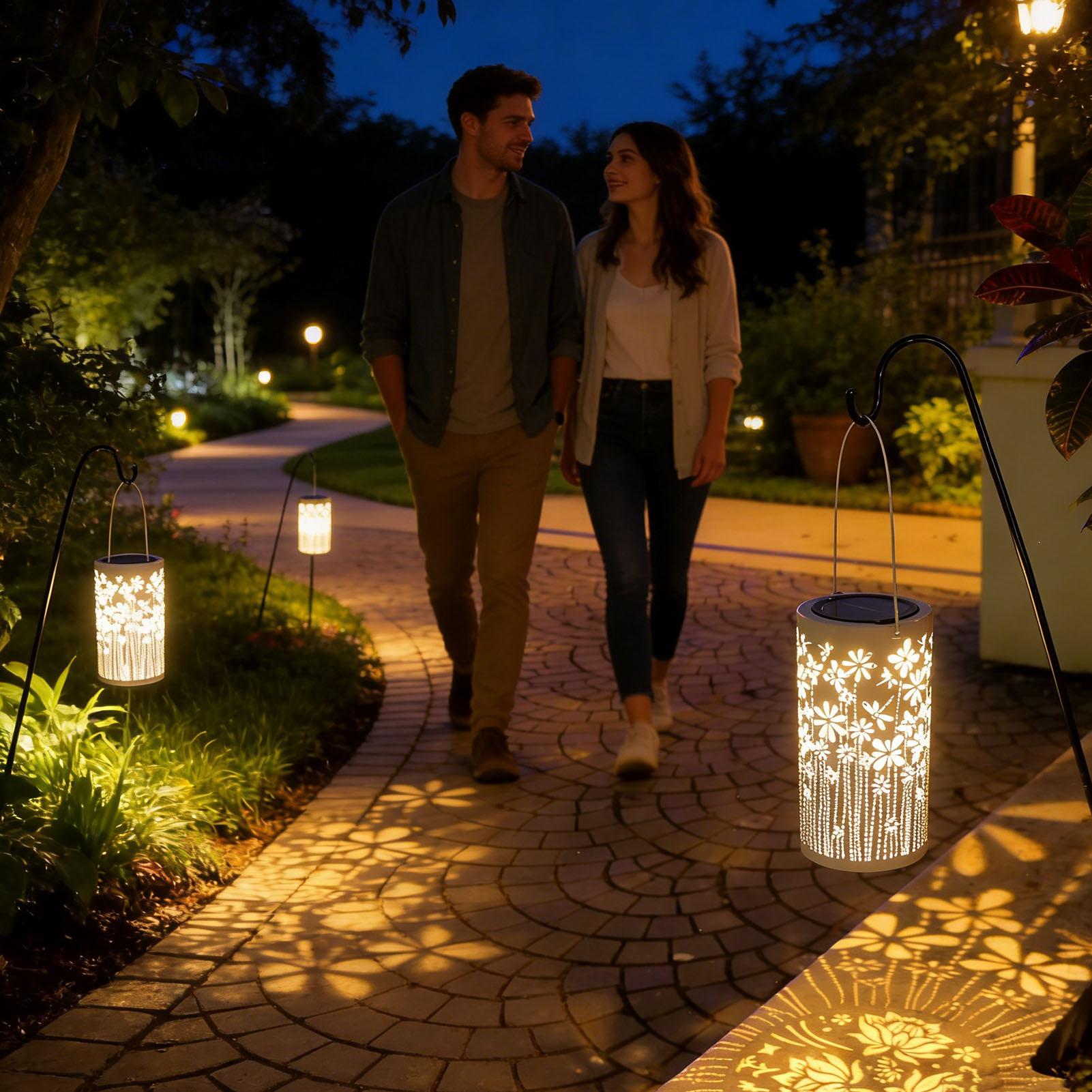 Solar Lanterns Decorative Colo - Outdoor Lighting Landscape 评论和价格