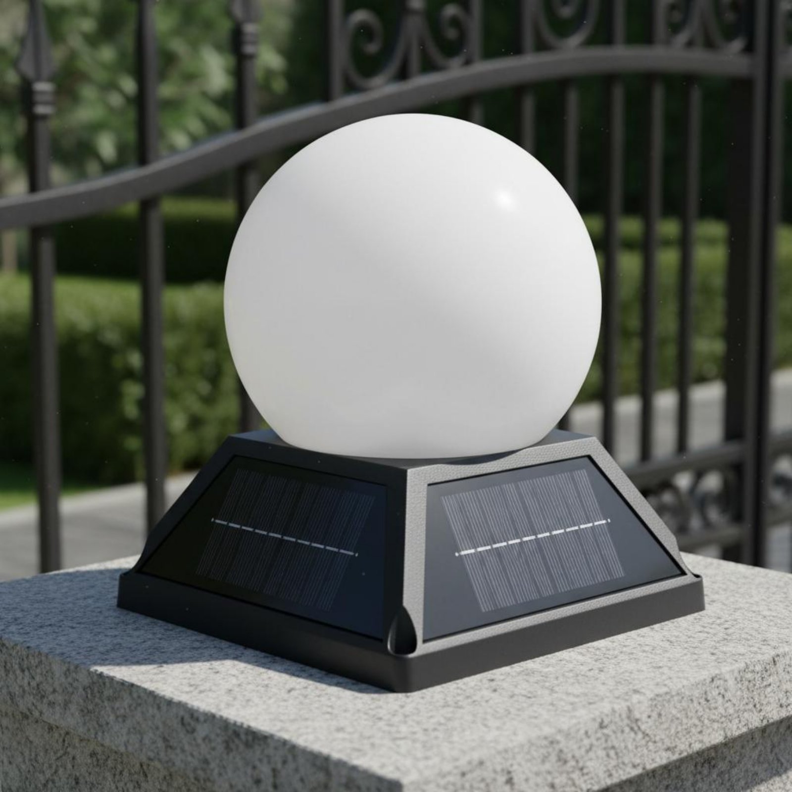 Solar Post Cap Light Wireless  - Outdoor Lighting Ip65 评论和价格