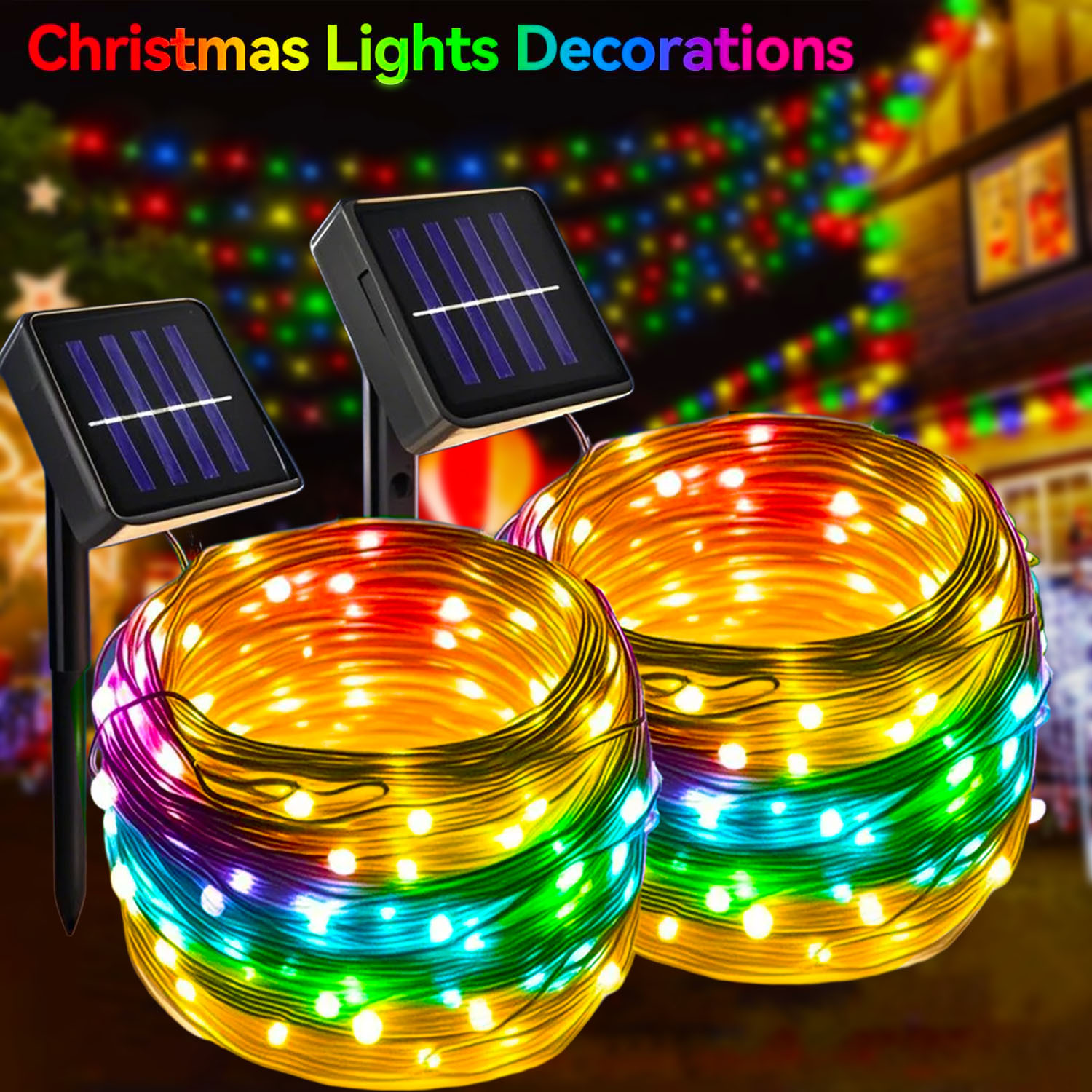 Christmas Outdoor Solar String - Solar Fairy String 评论和价格