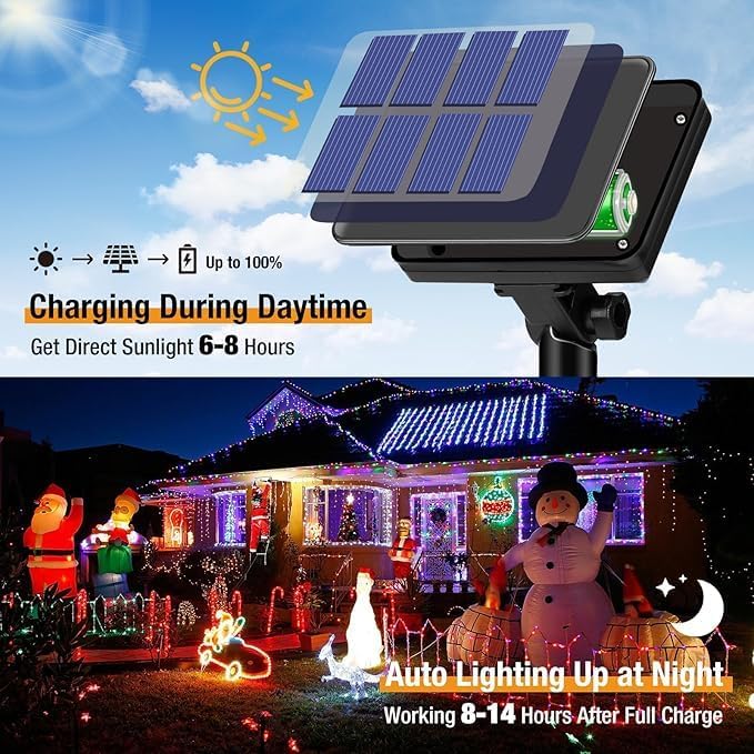 Christmas Outdoor Solar String - Solar Fairy String 评论和价格