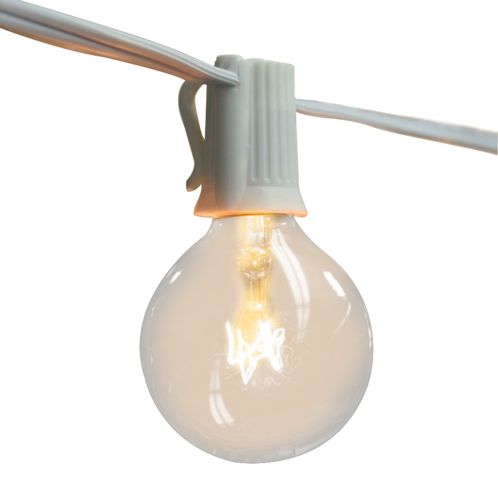 Vintage G40 Clear Bulb String  - Outdoor Lighting Socket 评论和价格