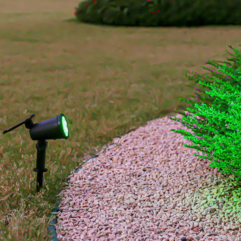 9 LED Solar Spotlights Outdoor - Outdoor Lighting Options 评论和价格